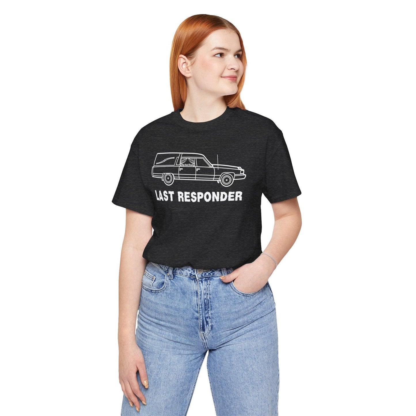 Last Responder Iconic - Tee - coach,dead sled,embalmer,funeral director,hearse,mortician T-Shirt