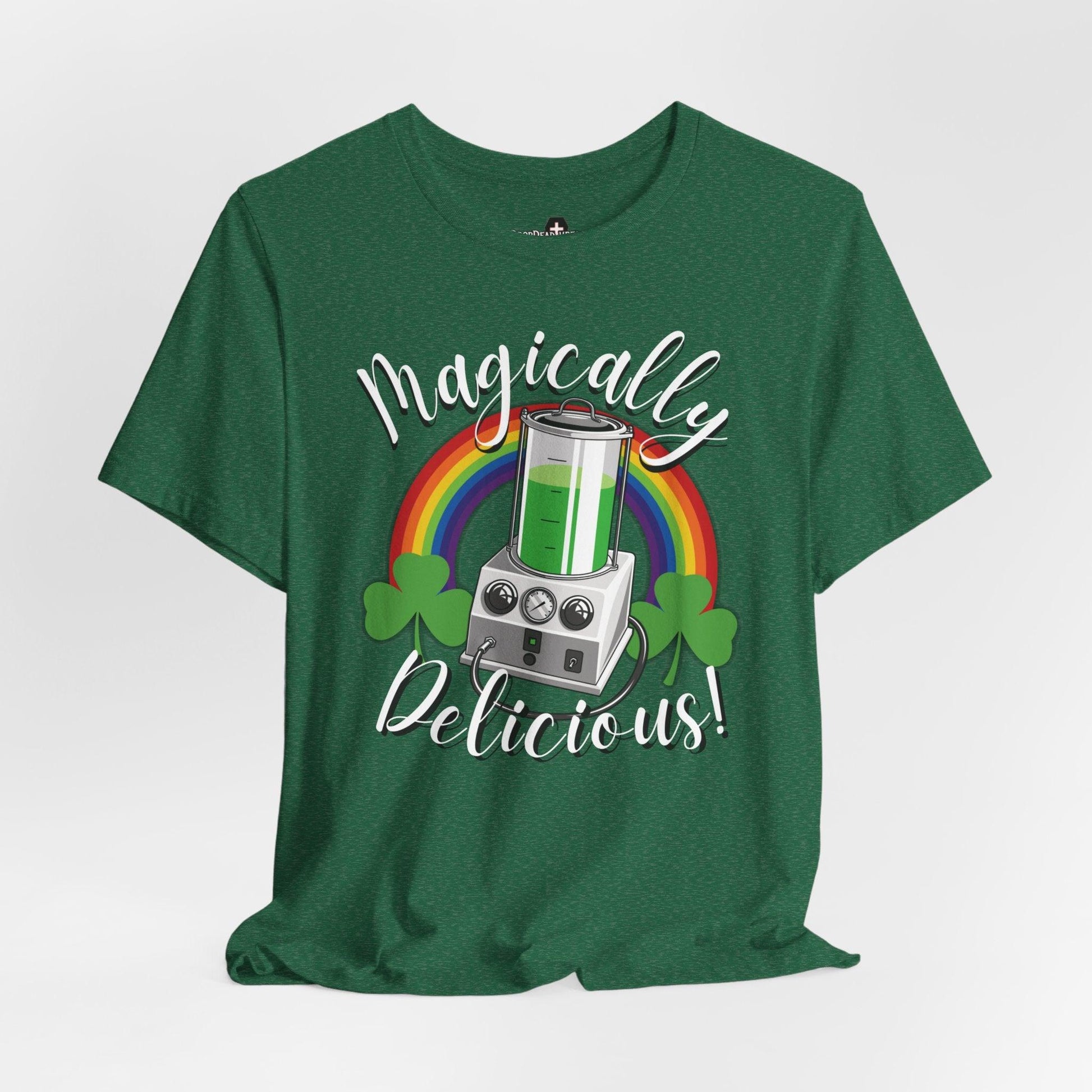 Magically Delicious - Tee - embalmer,funeral director,irish,lucky charms,mortician,st. patrick's day,st. Patty's day,Unisex T-Shirt