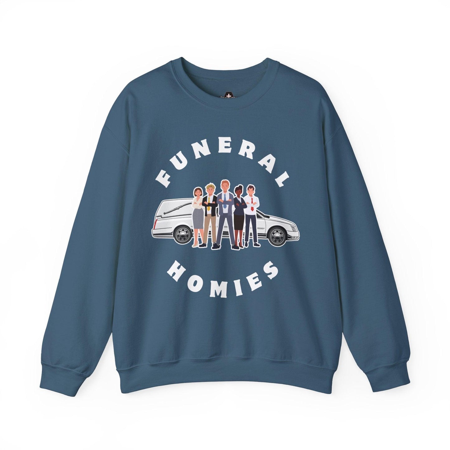 Funeral Homies - Sweatshirt - embalmer, emo, funeral, funeral director, funny, goth, home, meme, mortician Sweatshirt