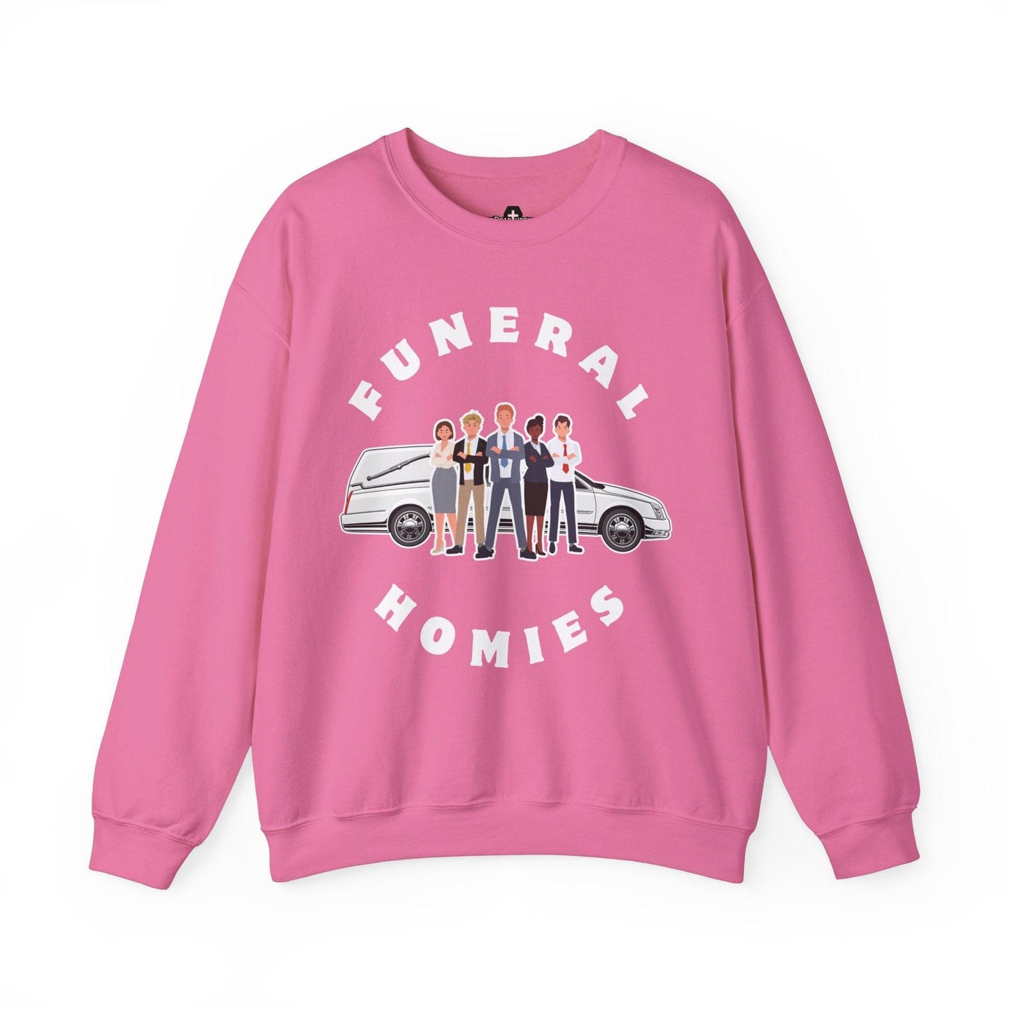 Funeral Homies - Sweatshirt - embalmer, emo, funeral, funeral director, funny, goth, home, meme, mortician Sweatshirt