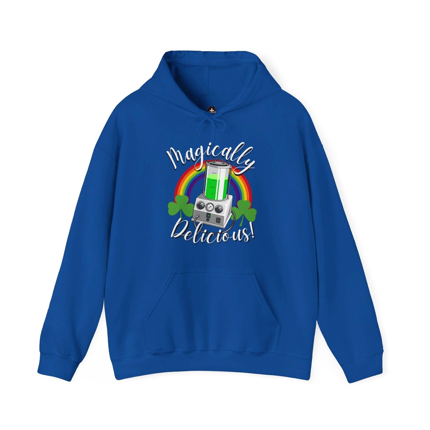 Magically Delicious - Hoodie - embalmer, embalming machine, funeral director, mortician, St. Patrick's Day, St. Patty's Day Hoodie