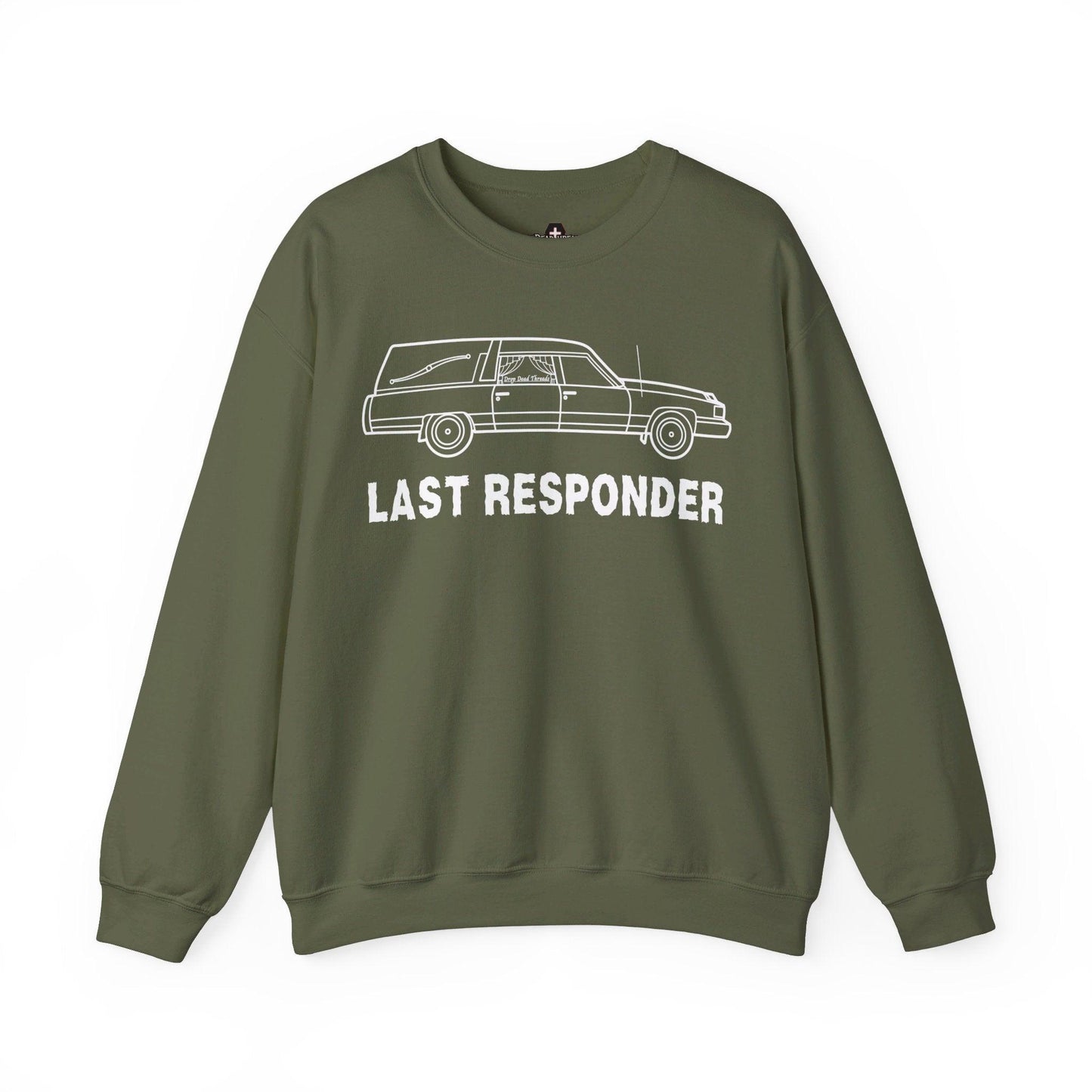 Last Responder Iconic - Sweatshirt - coach, embalmer, emo, Funeral, funeral director, goth, hearse, mortician Sweatshirt