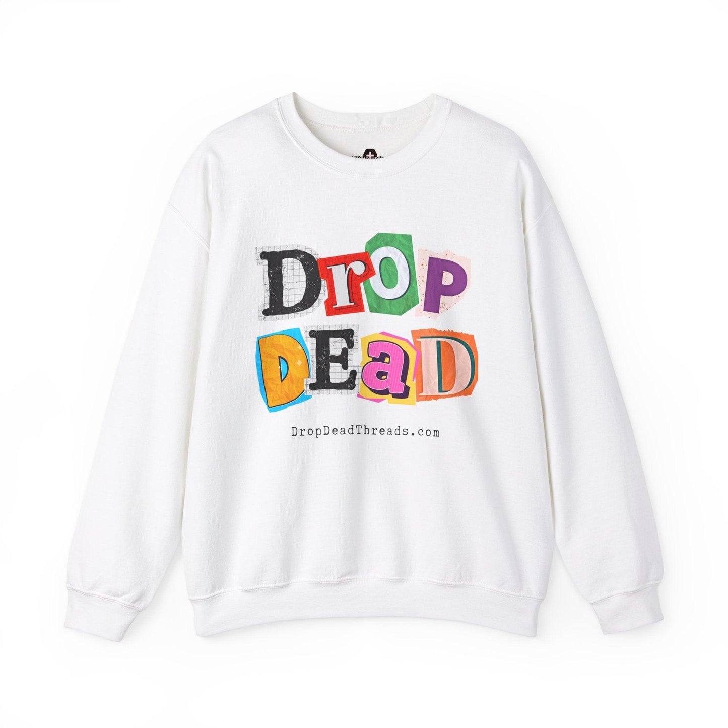 Drop Dead - Sweatshirt - drop dead, embalmer, emo, funeral director, funny, goth, meme, mortician Sweatshirt