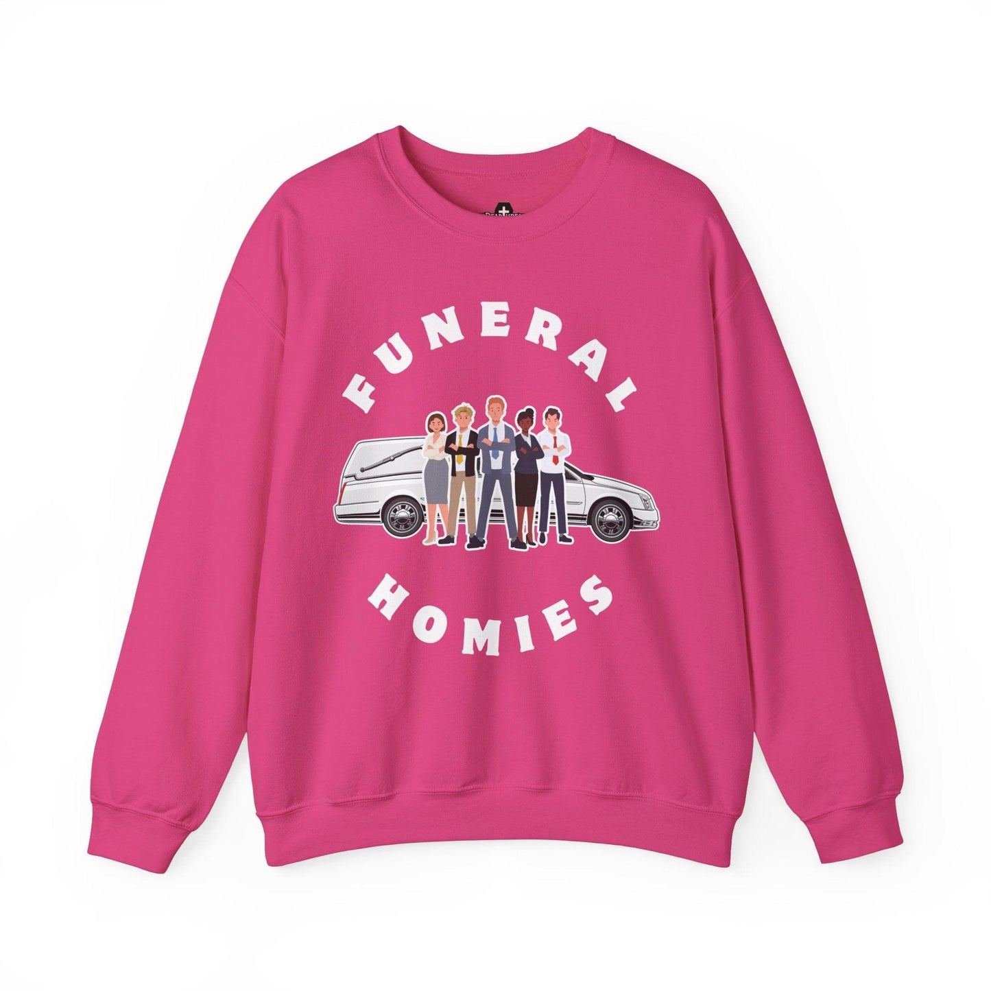 Funeral Homies - Sweatshirt - embalmer, emo, funeral, funeral director, funny, goth, home, meme, mortician Sweatshirt