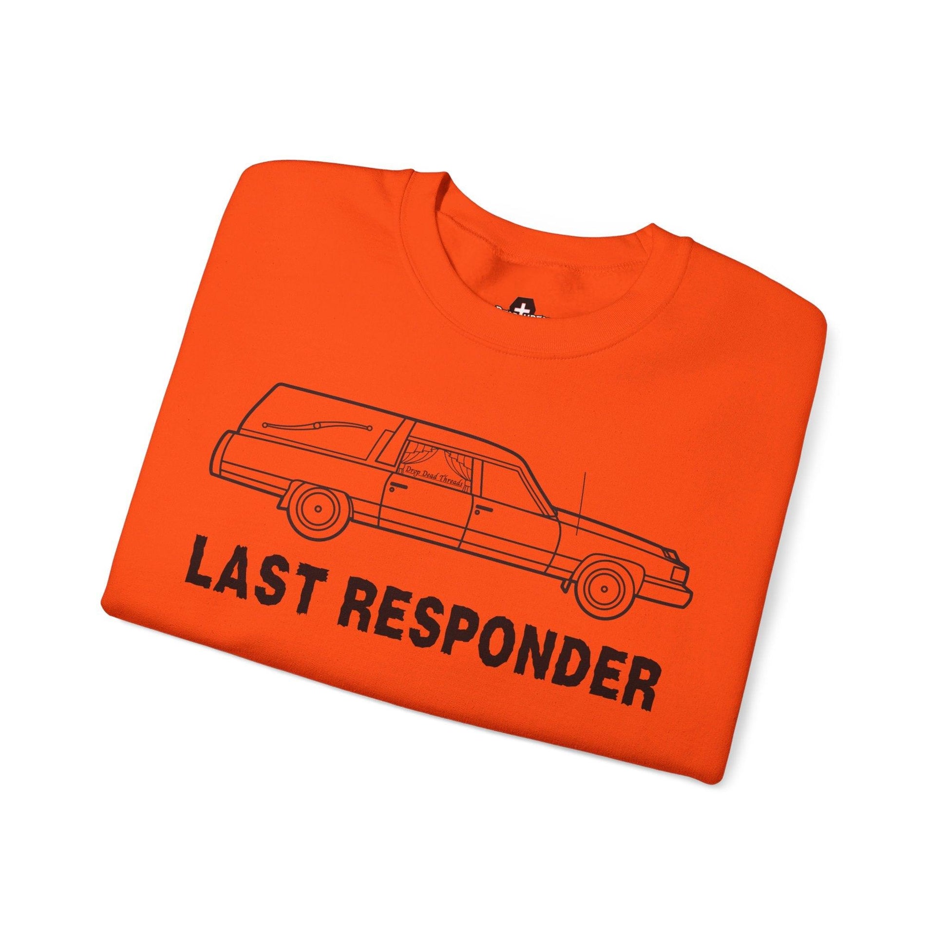 Last Responder Iconic - Sweatshirt - coach, embalmer, emo, Funeral, funeral director, goth, hearse, mortician Sweatshirt