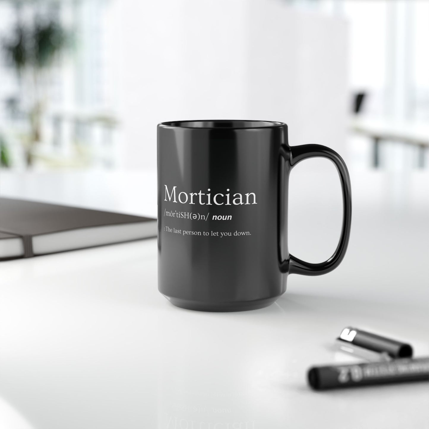 Mortician Definition - 15oz Coffee Mug