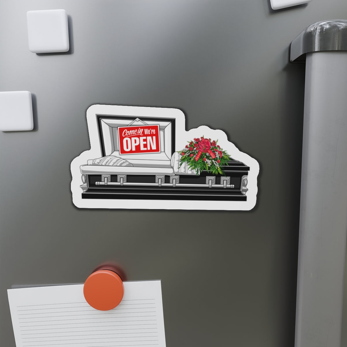 Open Casket Magnet