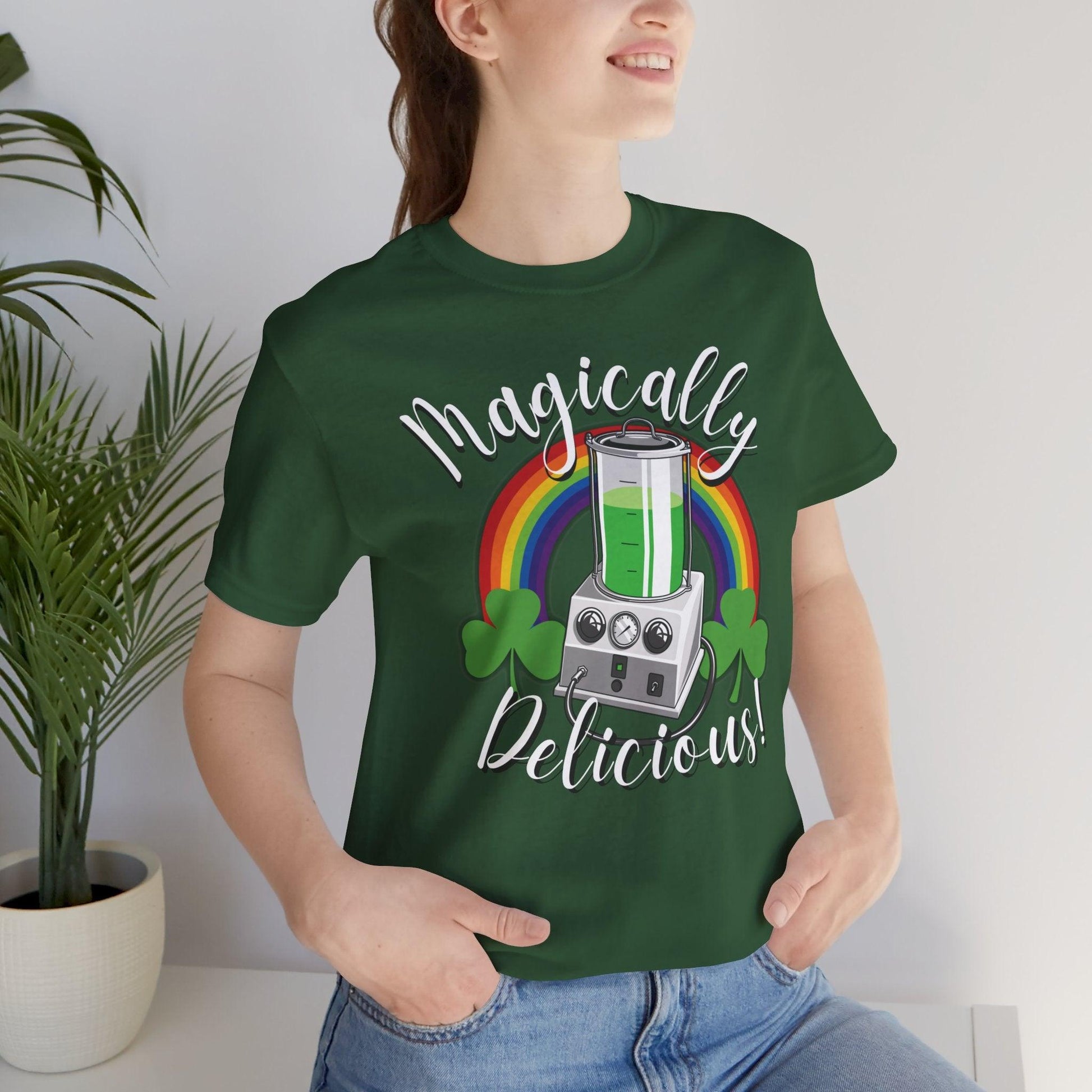 Magically Delicious - Tee - embalmer,funeral director,irish,lucky charms,mortician,st. patrick's day,st. Patty's day,Unisex T-Shirt