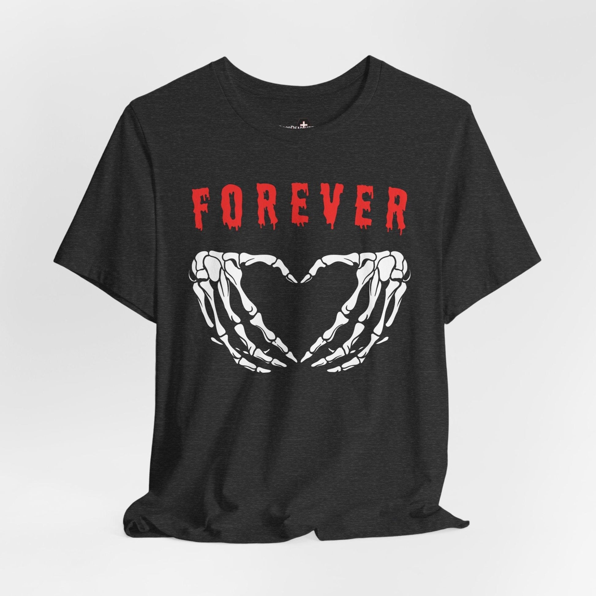 Forever Love - Tee - embalmer,funeral director,goth,mortician,skeleton T-Shirt