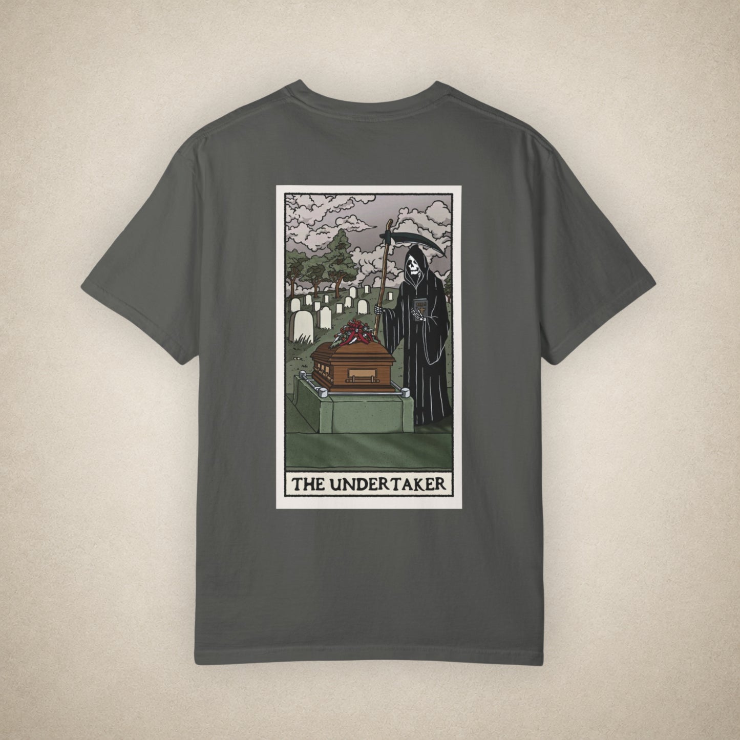 The Undertaker Tarot Card - Tee