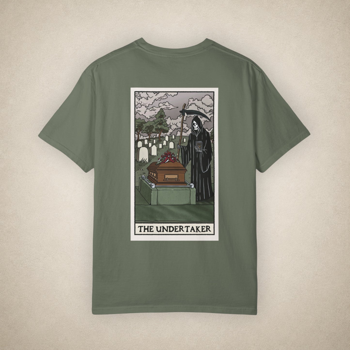 The Undertaker Tarot Card - Tee
