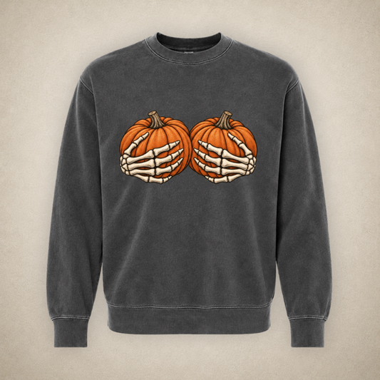 Punkin' Tits - Crewneck Sweatshirt