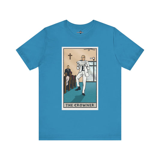 "The Crowner" (FRONTSIDE) Tarot Card - Tee