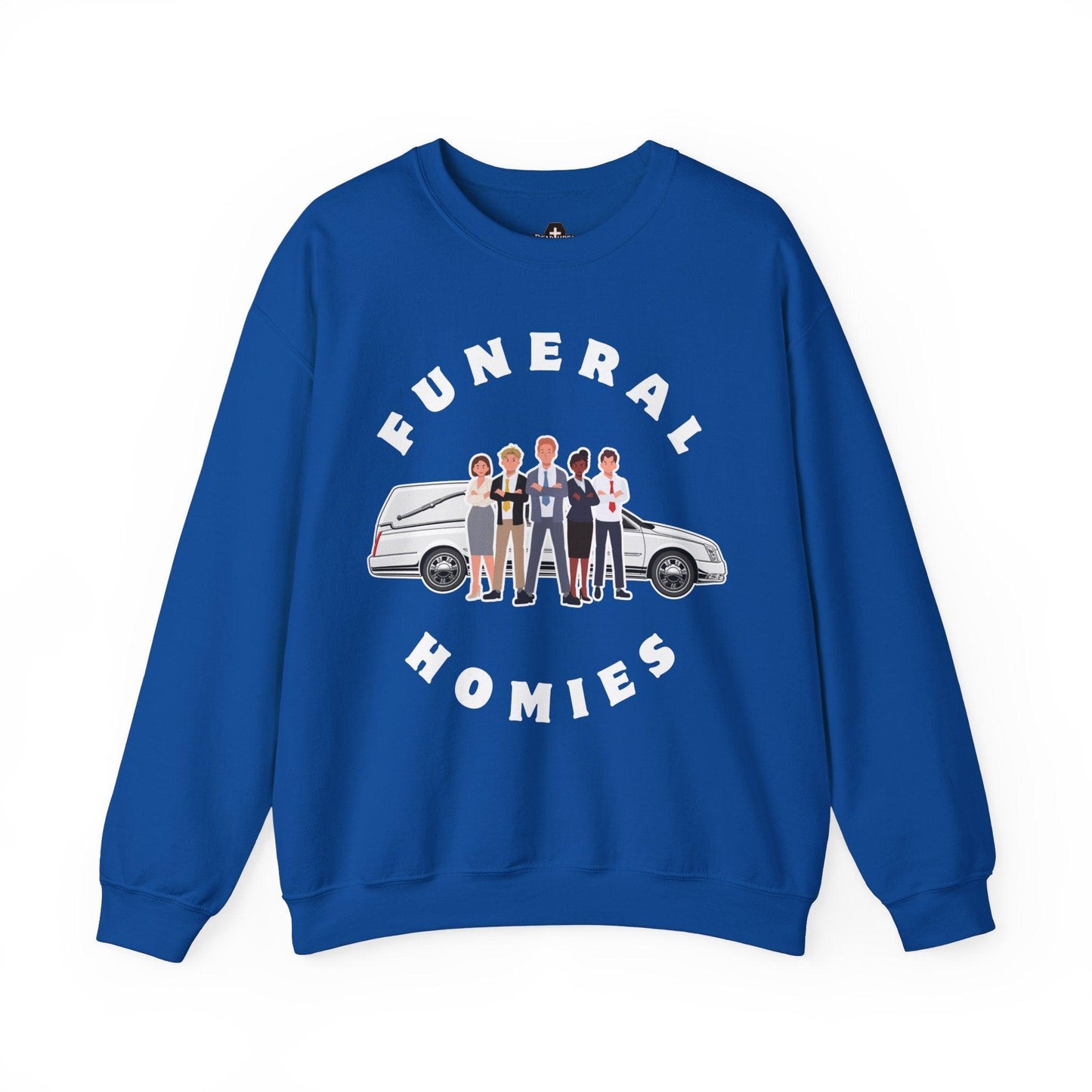 Funeral Homies - Sweatshirt - embalmer, emo, funeral, funeral director, funny, goth, home, meme, mortician Sweatshirt