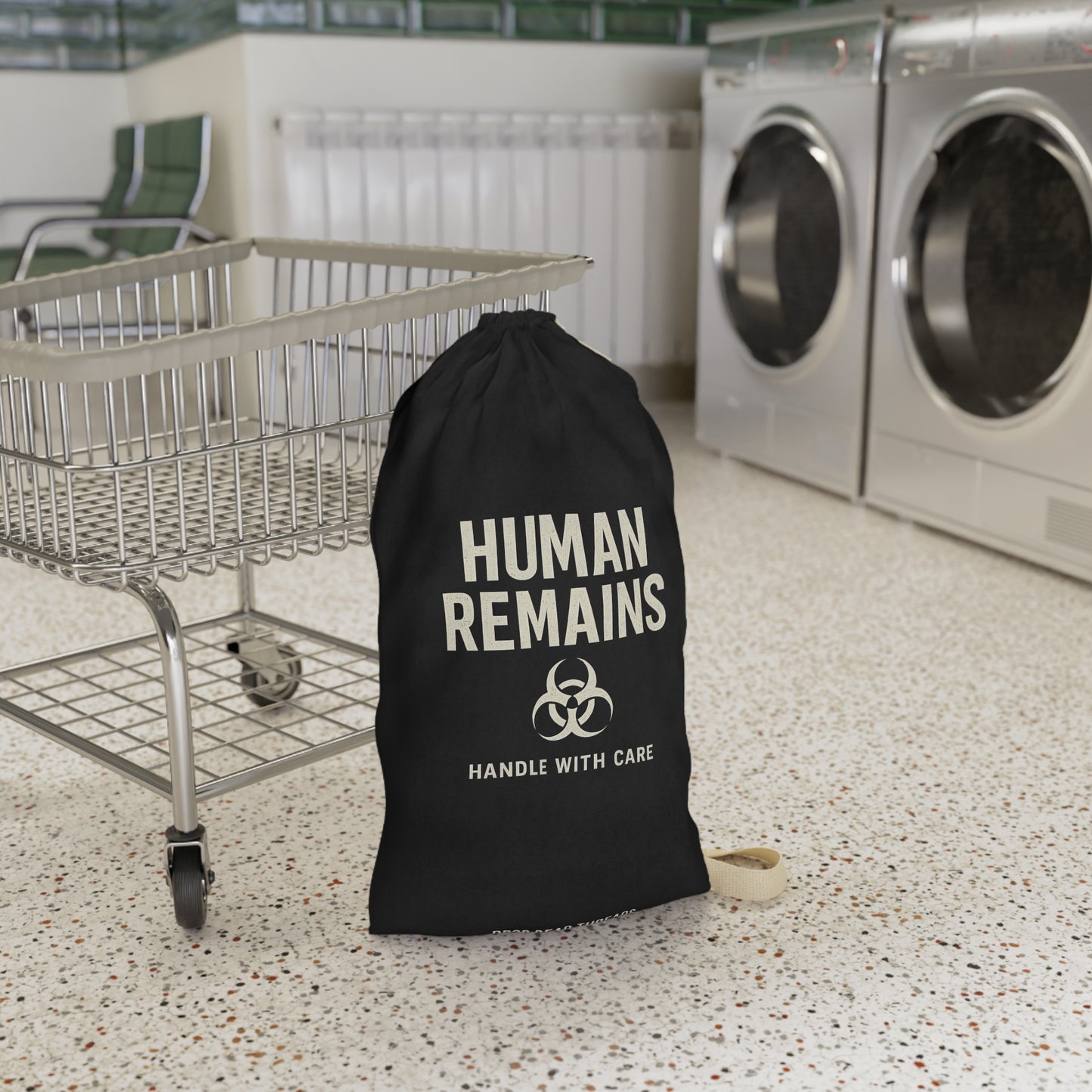 Human Remains Laundry Bag
