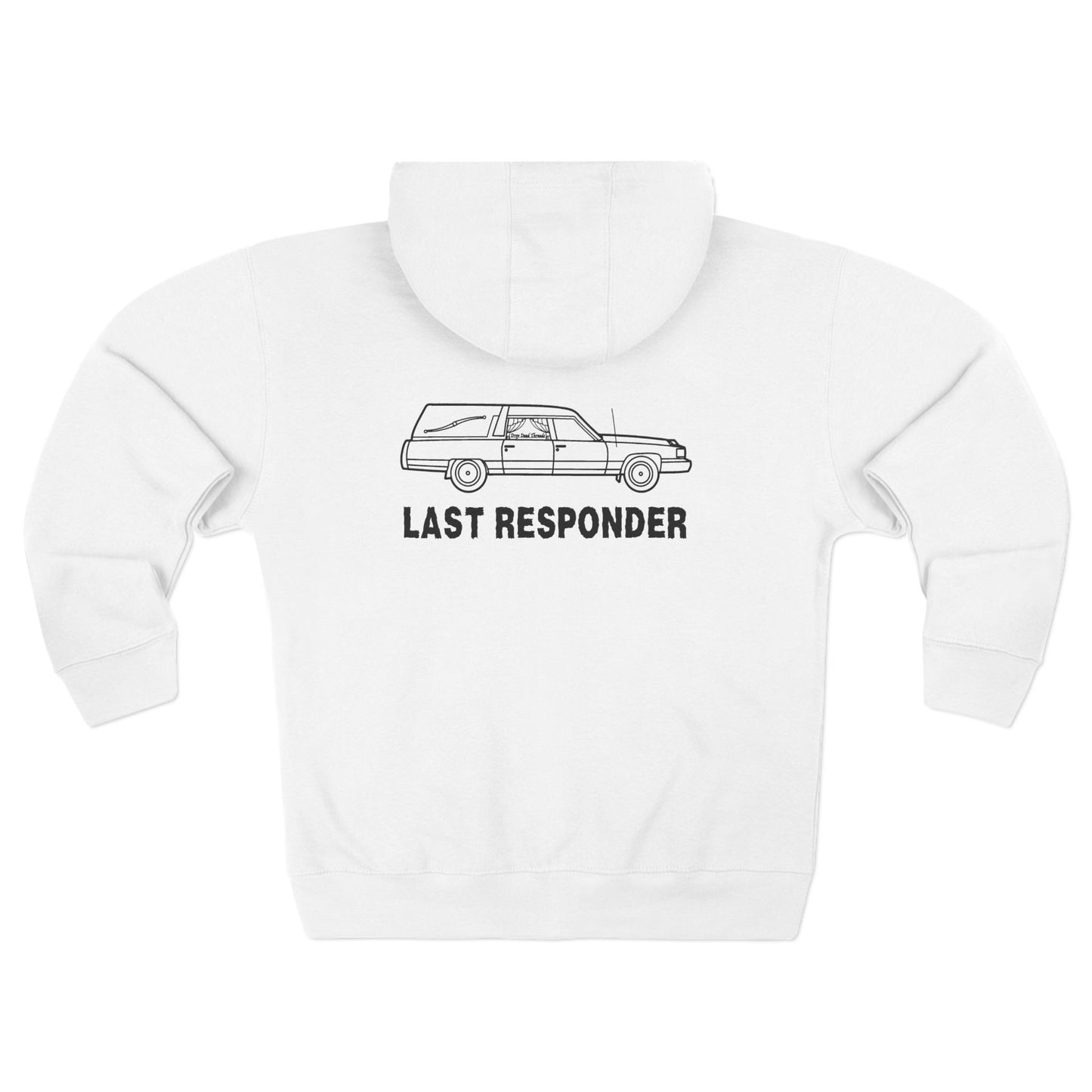 Last Responder Iconic (Backside) - Zip Hoodie