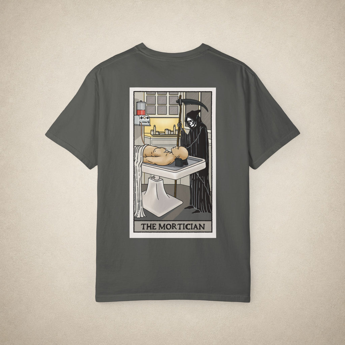 The Mortician - Tarot Card Tee