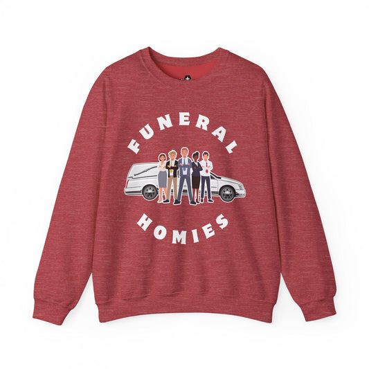 Funeral Homies - Sweatshirt - embalmer, emo, funeral, funeral director, funny, goth, home, meme, mortician Sweatshirt