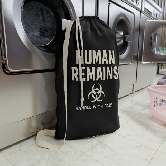 Human Remains Laundry Bag