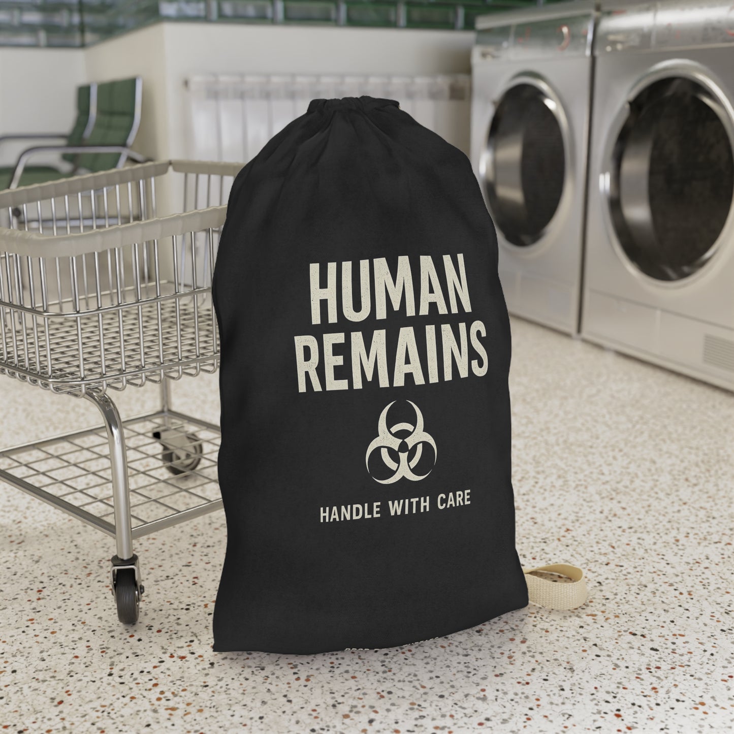 Human Remains Laundry Bag