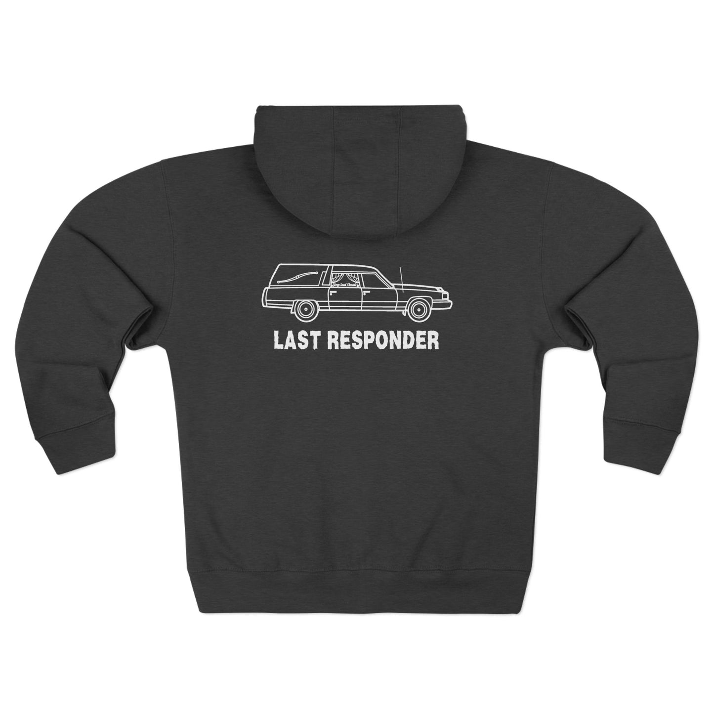 Last Responder Iconic (Backside) - Zip Hoodie