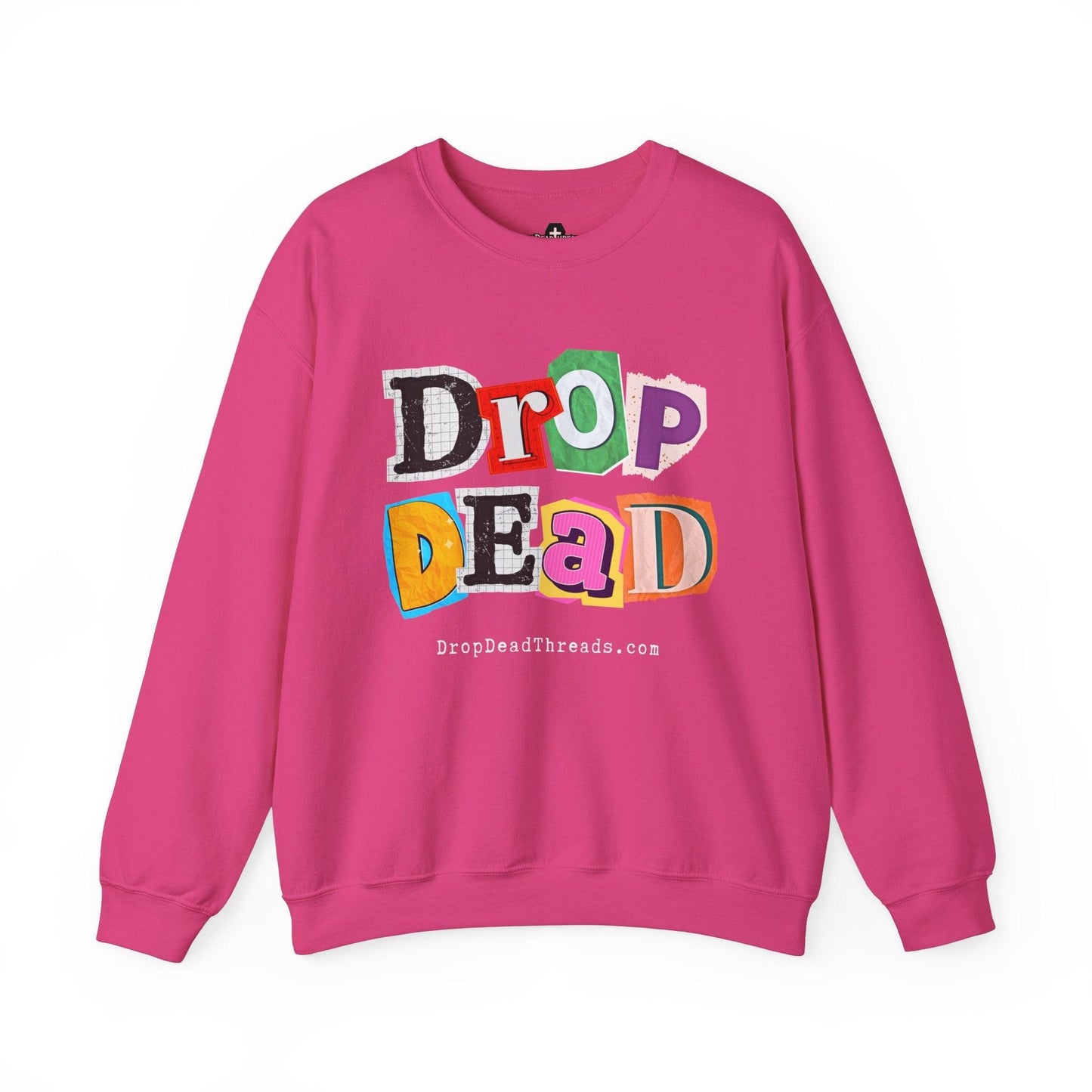 Drop Dead - Sweatshirt - drop dead, embalmer, emo, funeral director, funny, goth, meme, mortician Sweatshirt