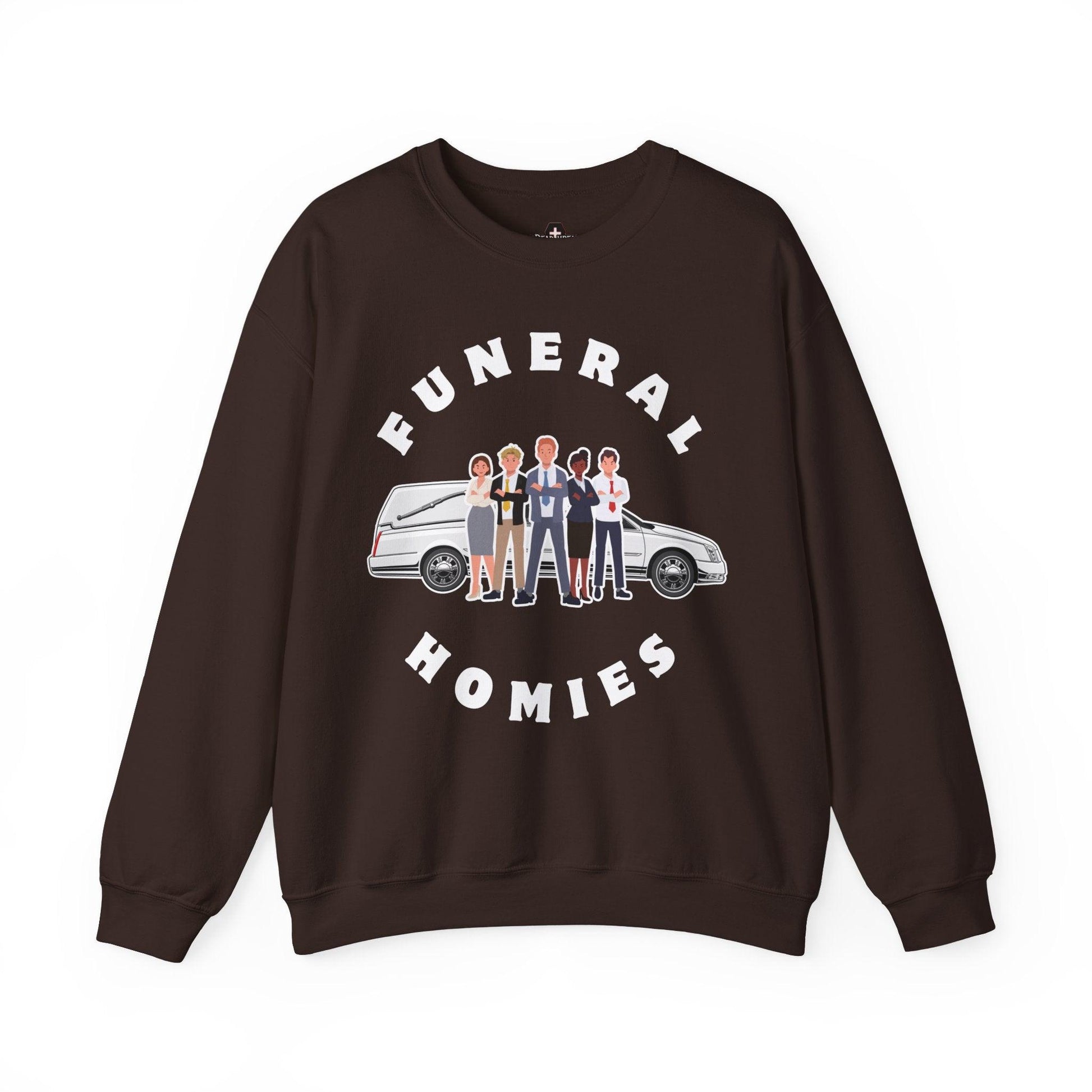 Funeral Homies - Sweatshirt - embalmer, emo, funeral, funeral director, funny, goth, home, meme, mortician Sweatshirt