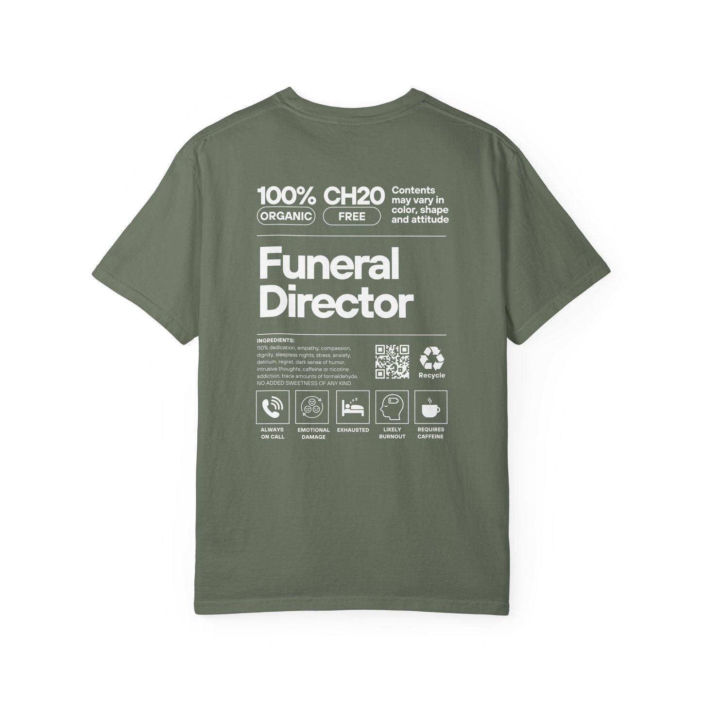 Funeral Director Ingredients - Tee