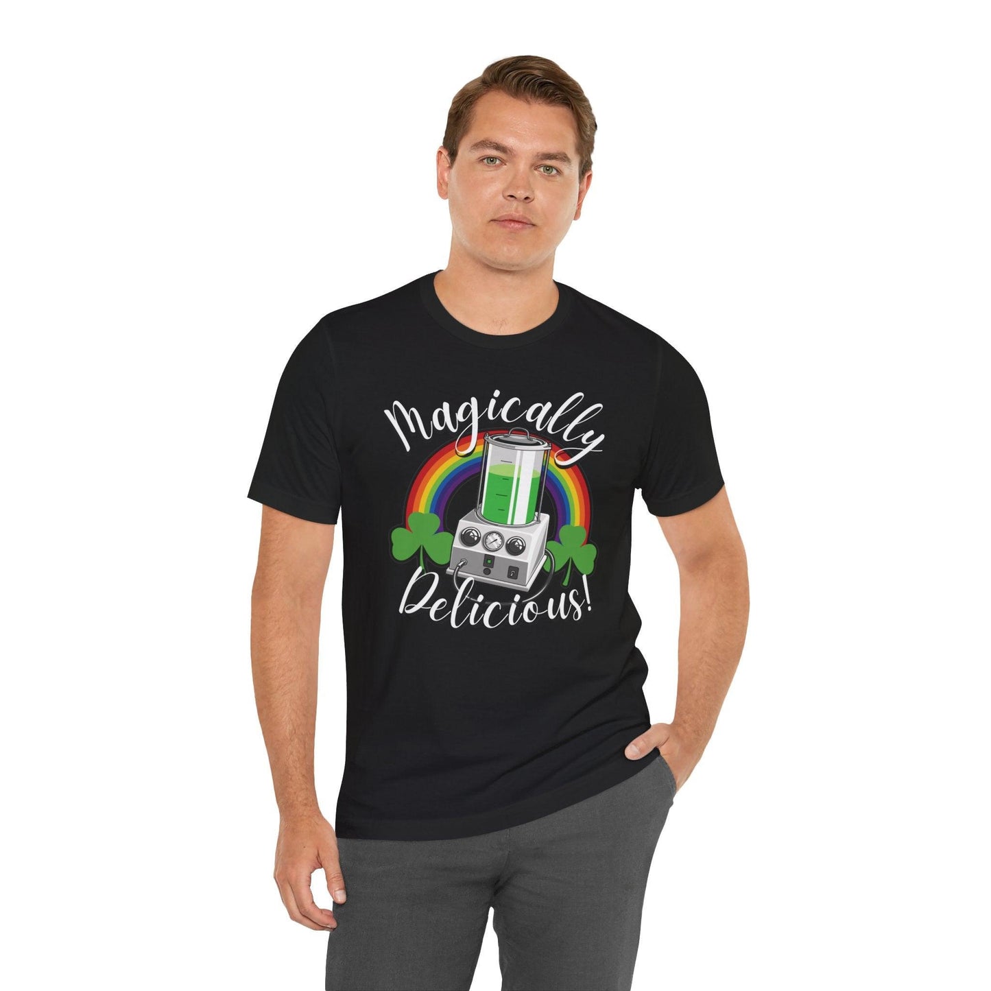 Magically Delicious - Tee - embalmer,funeral director,irish,lucky charms,mortician,st. patrick's day,st. Patty's day,Unisex T-Shirt