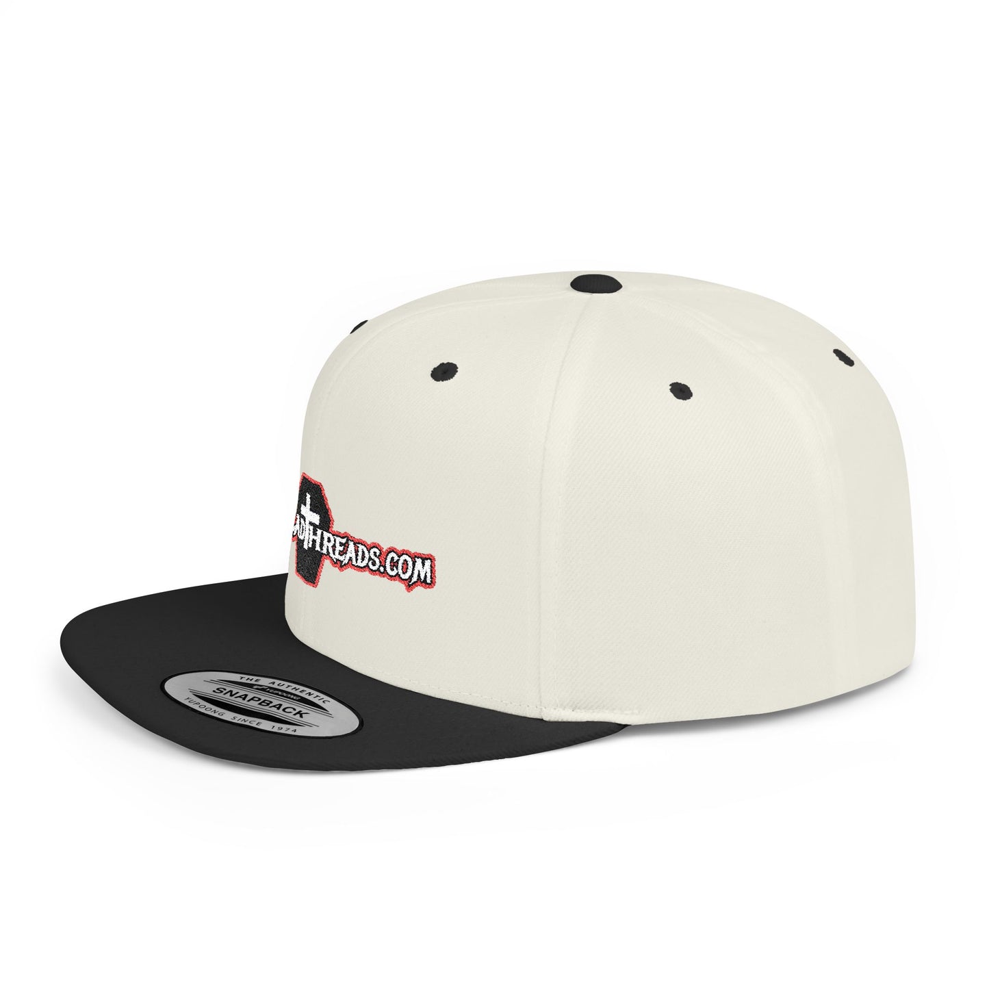 Drop Dead Threads - Flat Bill Snapback Hat