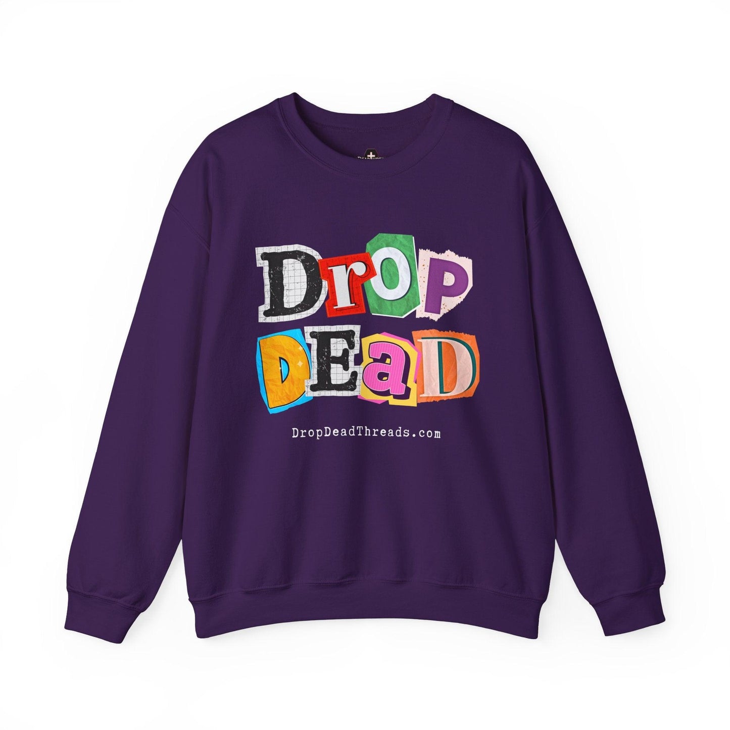 Drop Dead - Sweatshirt - drop dead, embalmer, emo, funeral director, funny, goth, meme, mortician Sweatshirt