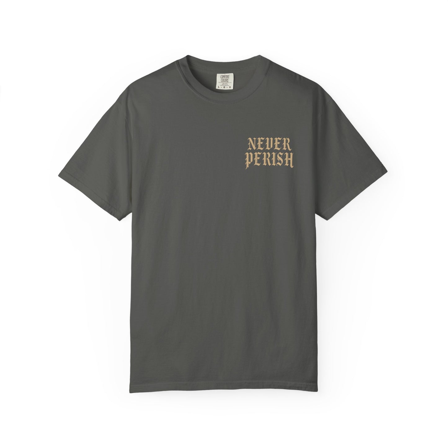 Shall Never Perish (Purple Jesus) - Tee