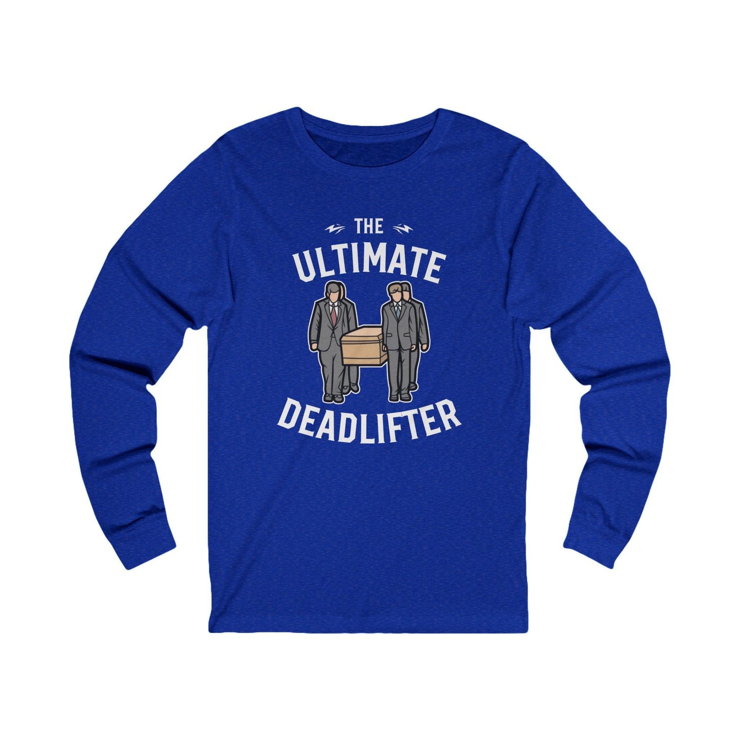 Ultimate Dead Lifter - Long Sleeve Tee - Crew neck, DTG, embalmer, funeral director, Long Sleeves, Men's Clothing, mortician, Regular fit, Seasonal Picks, Unisex, Women's Clothing Long-sleeve