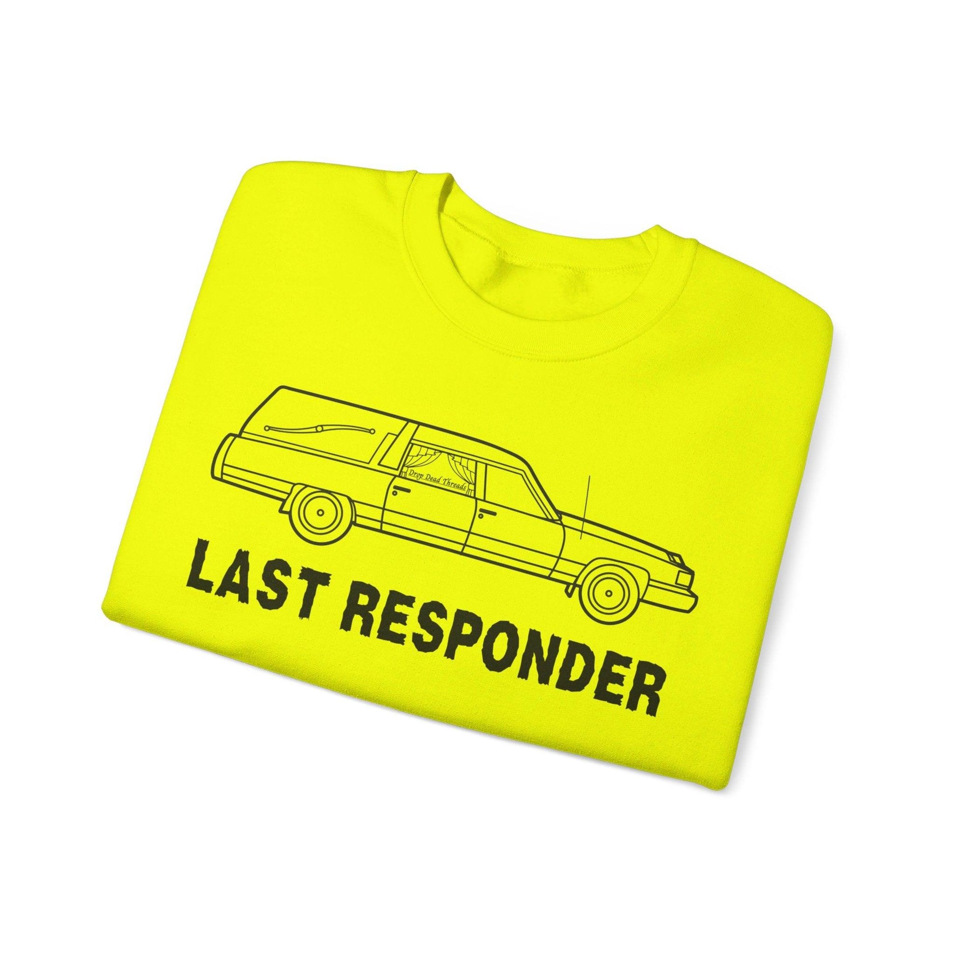 Last Responder Iconic - Sweatshirt - coach, embalmer, emo, Funeral, funeral director, goth, hearse, mortician Sweatshirt