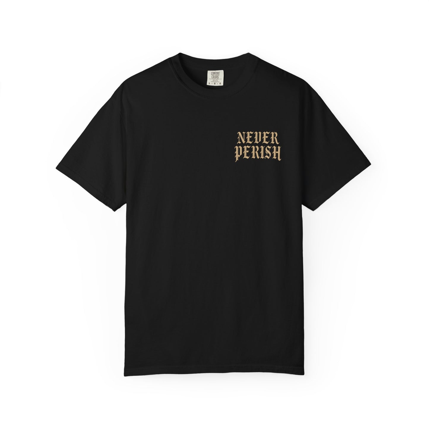 Shall Never Perish (Purple Jesus) - Tee