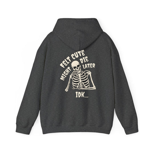Felt Cute - Hoodie