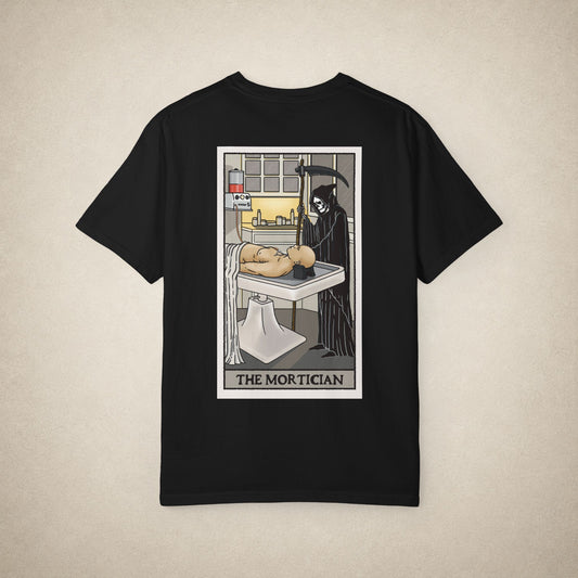 The Mortician - Tarot Card Tee