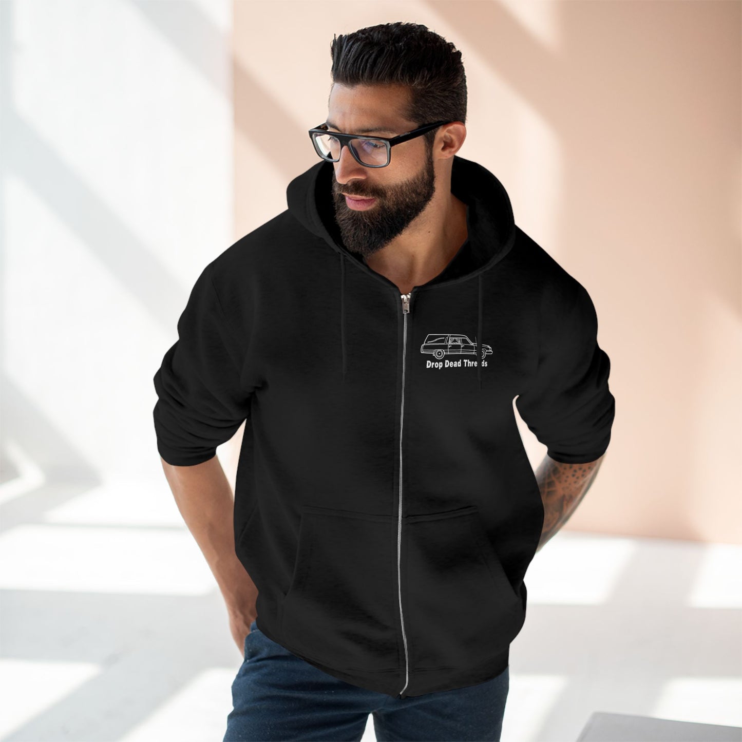 Last Responder Iconic (Backside) - Zip Hoodie