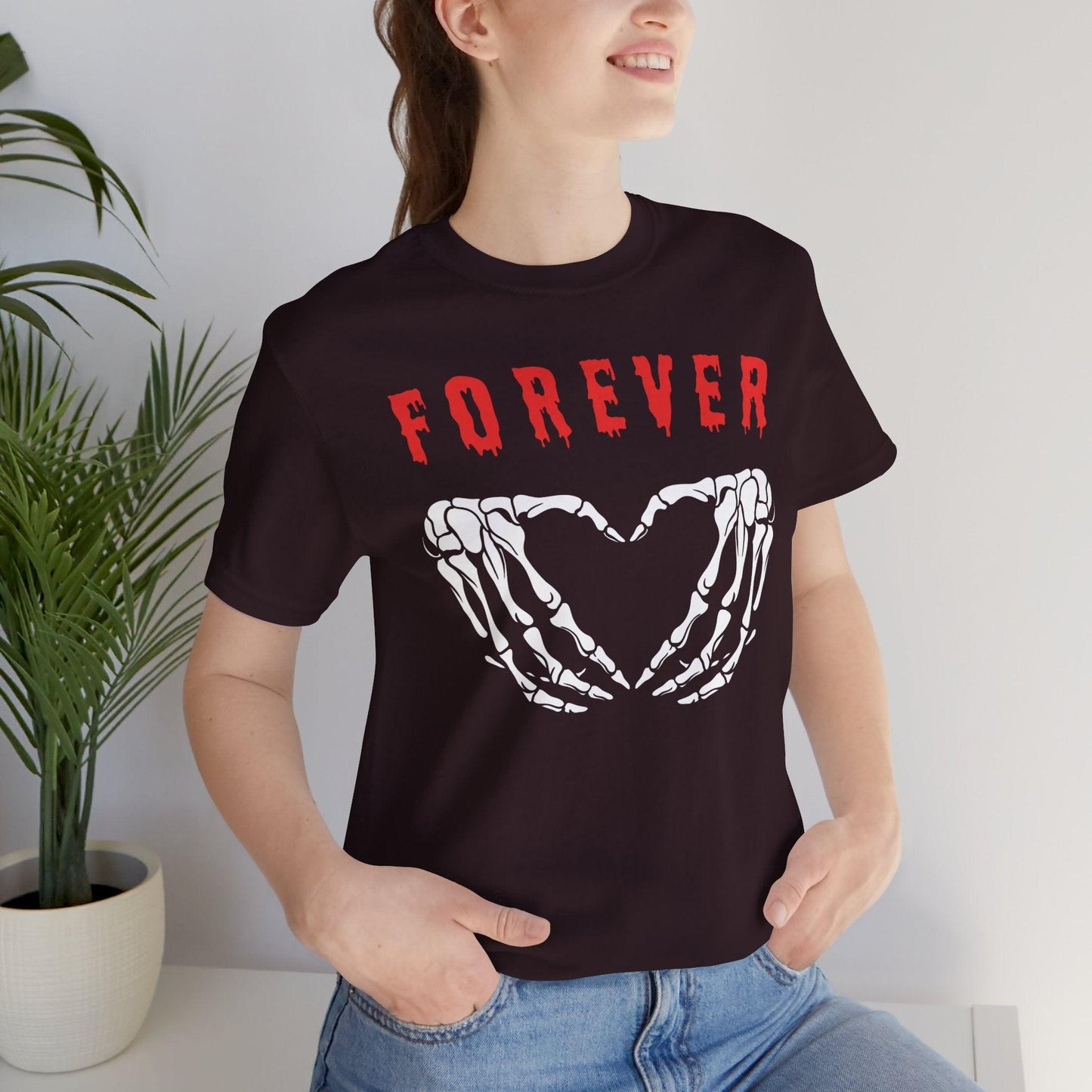 Forever Love - Tee - embalmer,funeral director,goth,mortician,skeleton T-Shirt