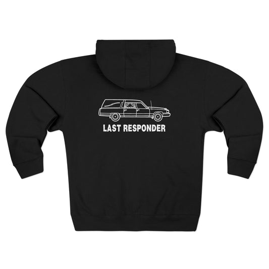 Last Responder Iconic (Backside) - Zip Hoodie