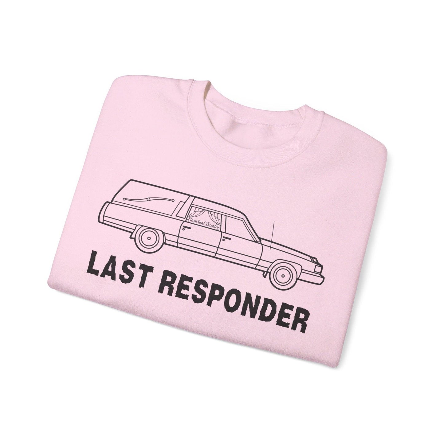 Last Responder Iconic - Sweatshirt - coach, embalmer, emo, Funeral, funeral director, goth, hearse, mortician Sweatshirt