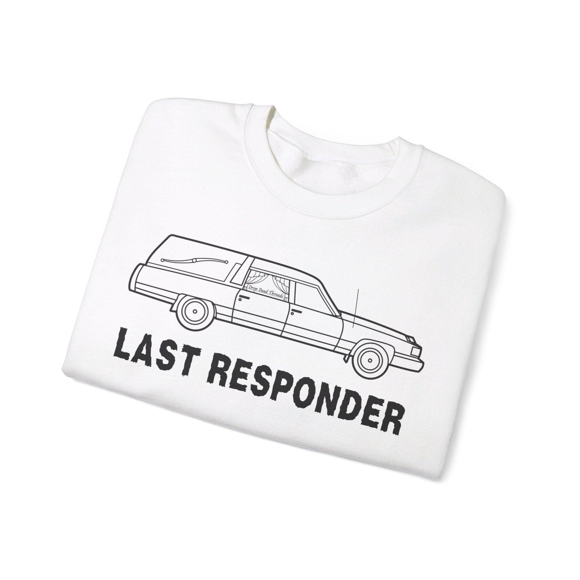 Last Responder Iconic - Sweatshirt - coach, embalmer, emo, Funeral, funeral director, goth, hearse, mortician Sweatshirt