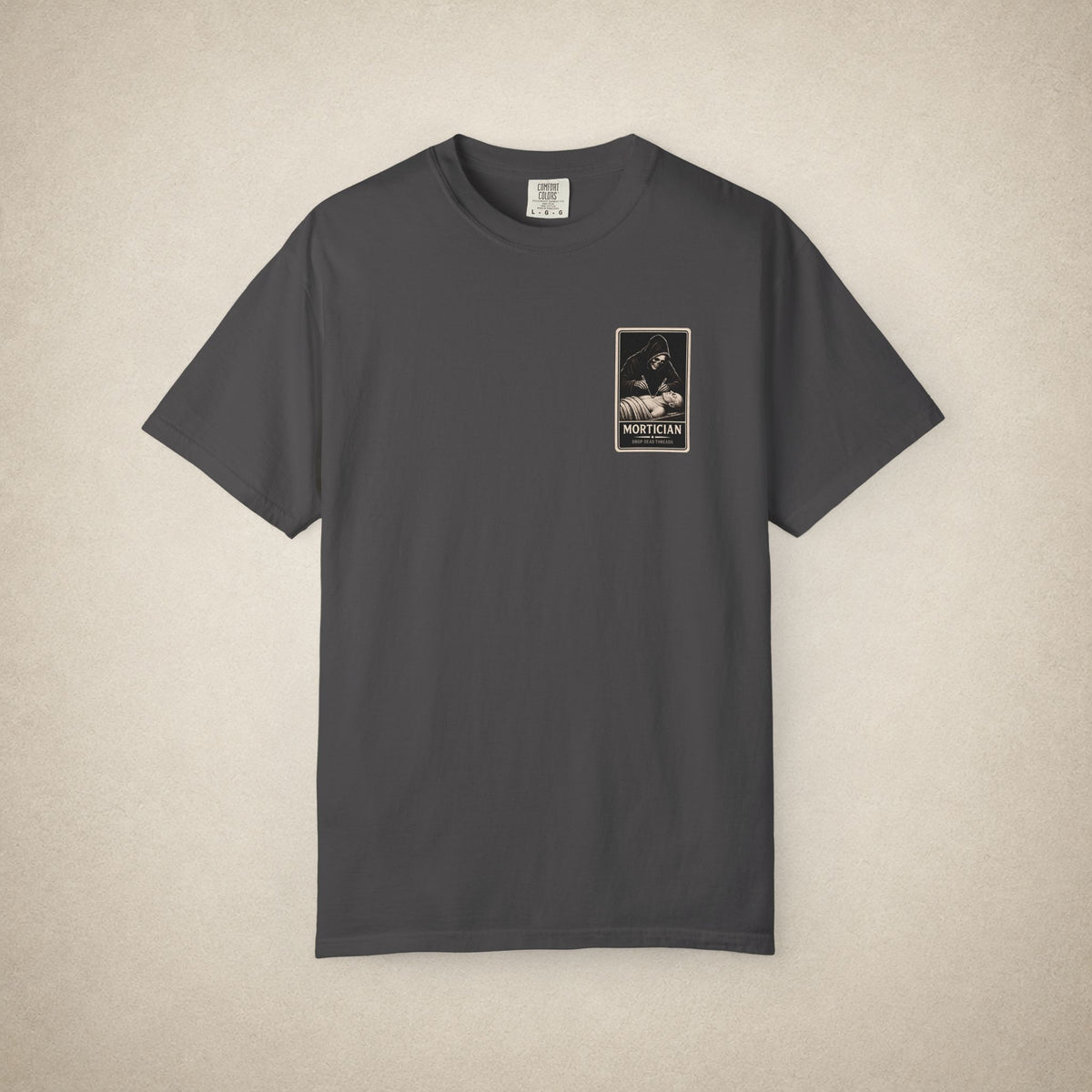The Mortician - Tarot Card Tee