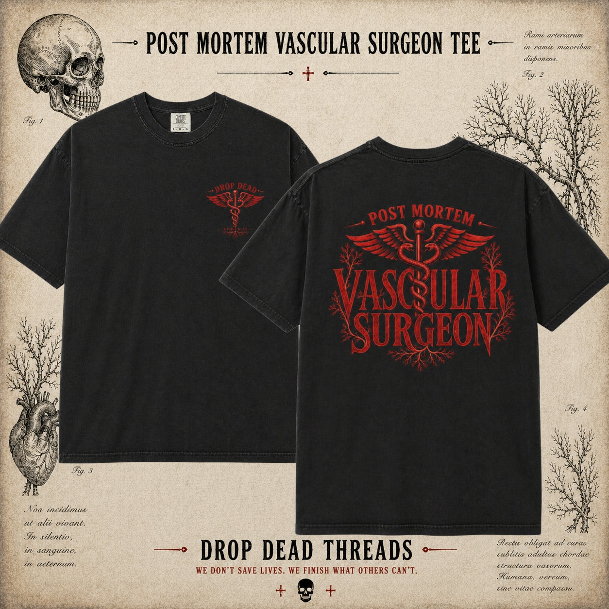 Post Mortem Vascular Surgeon - Tee