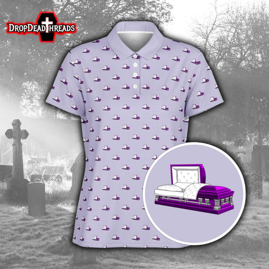 Purple Casket on Melrose - Golf Polo Shirt