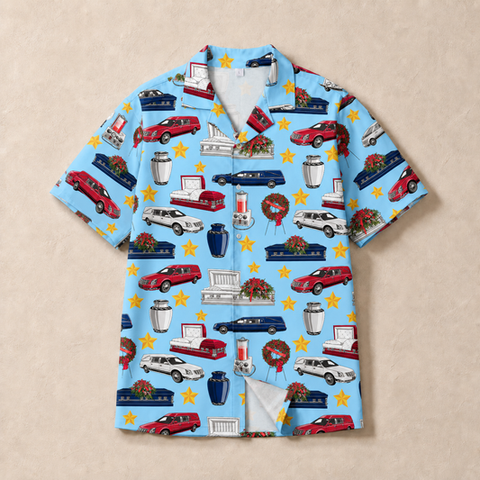 Red, White, and Viewed - Hawaiian Shirt