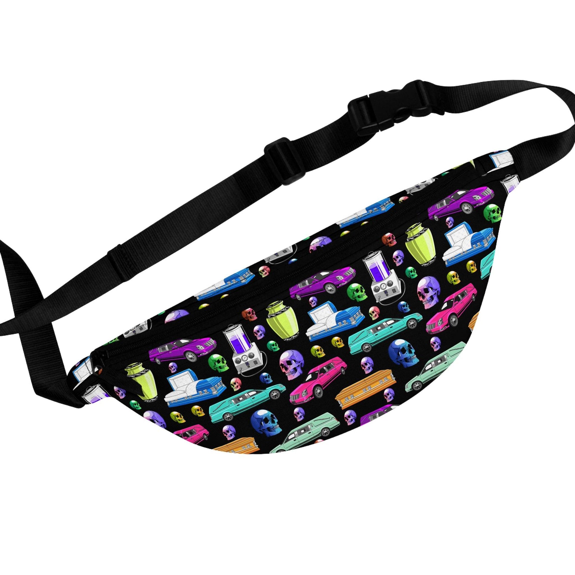 Death of the Party - Fanny Pack - Accessories, All Over Print, AOP, Assembled in the USA, Assembled in USA, Made in the USA, Made in USA, Travel, Travel Accessories Bags