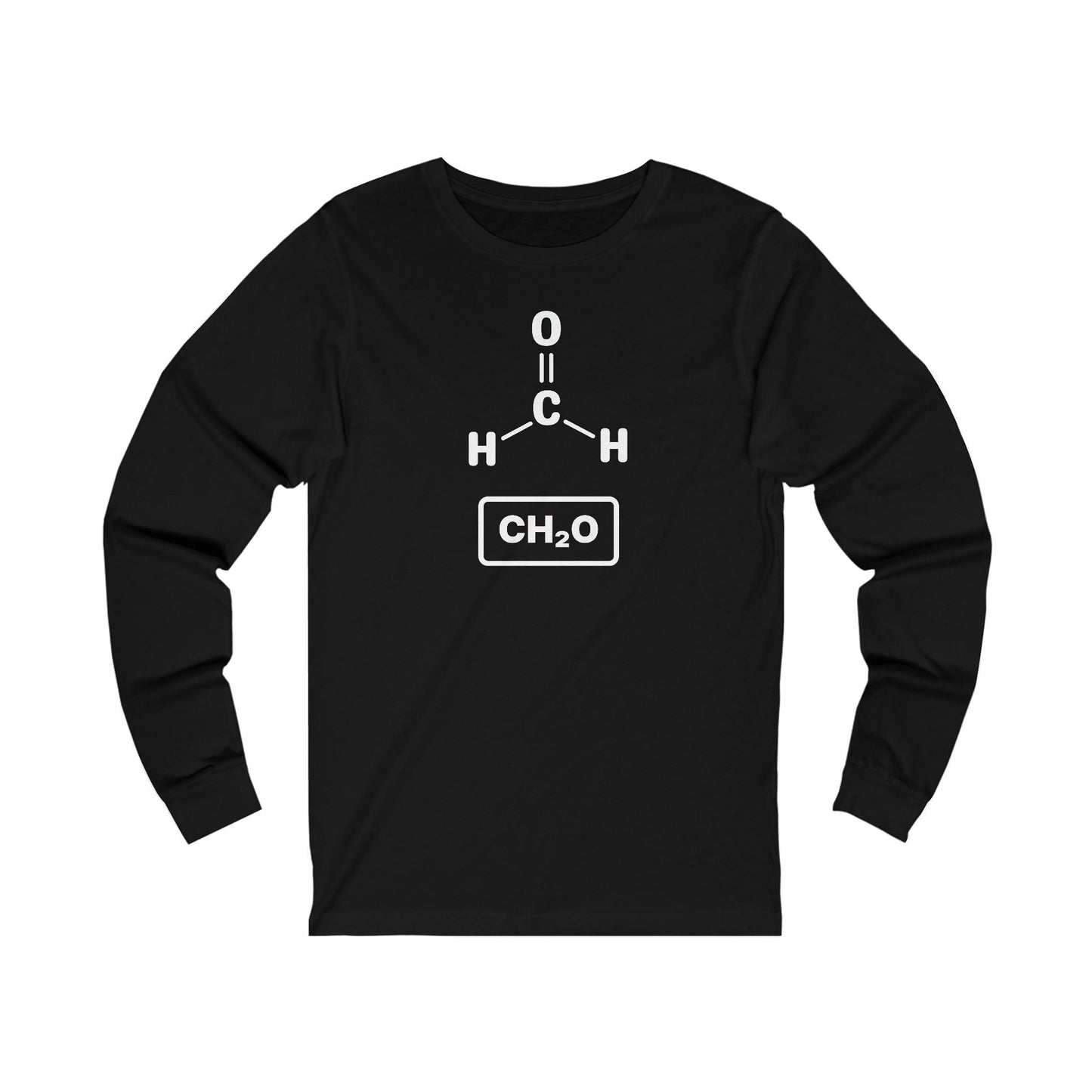 Formaldehyde Formula - Long Sleeve Tee - Crew neck, DTG, embalmer, formaldehyde, funeral director, Long Sleeves, Men's Clothing, mortician, Regular fit, Seasonal Picks, Unisex, Women's Clothing Long-sleeve