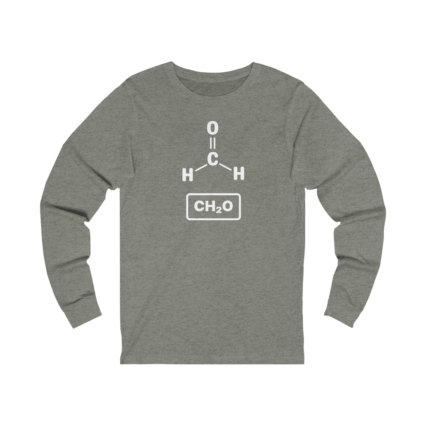 Formaldehyde Formula - Long Sleeve Tee - Crew neck, DTG, embalmer, formaldehyde, funeral director, Long Sleeves, Men's Clothing, mortician, Regular fit, Seasonal Picks, Unisex, Women's Clothing Long-sleeve