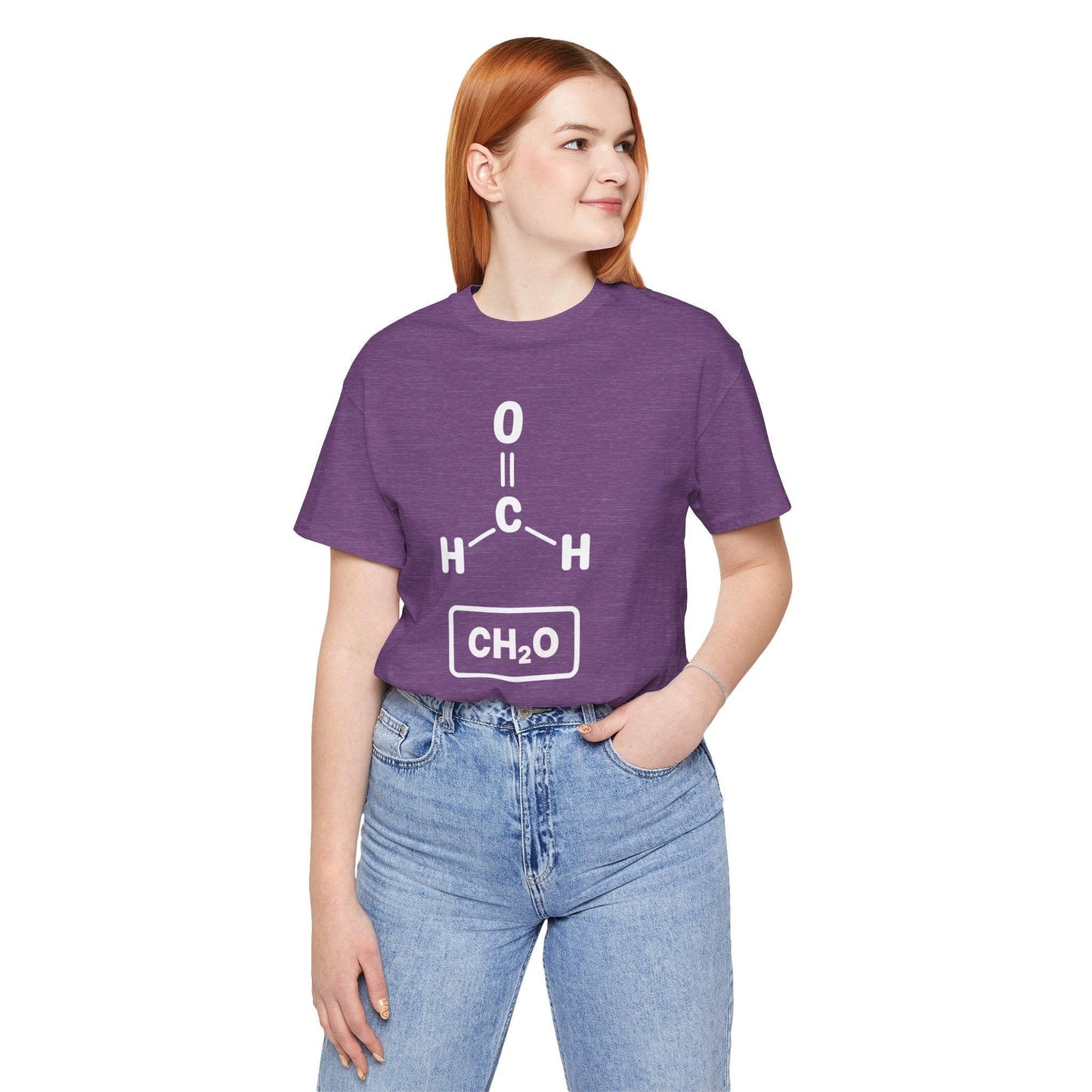 Formaldehyde Formula - Tee - chemistry, embalmer, formaldehyde, funeral director, microbiology, mortician, mortuary, pathology, school, science T-Shirt